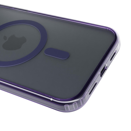 Apple iPhone 17 - 3mk Frosty MagCase Purple