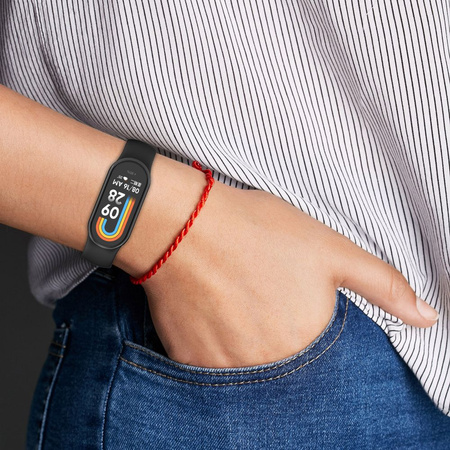 TECH-PROTECT PASEK DO ZEGARKA XIAOMI SMART BAND 8 9 NFC LEKKI I WYTRZYMAŁY