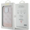 Etui Guess 4G Stripe Collection na iPhone 15 Pro - różowe