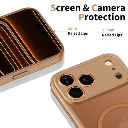 TECH-PROTECT BASICMAG MAGSAFE IPHONE 17 PRO MATTE BROWN