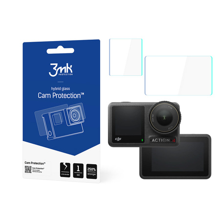 3MK SZKŁO CAM PROTECTION DO DJI OSMO ACTION 4 OCHRONA OBIEKTYWU
