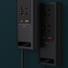 Baseus samochodowa przetwornica inwerter prądu 150W 220V (wtyczka EU i CN) czarny (CRNBQ-A01)