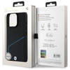 BMW BMHMP16X23RDCLK iPhone 16 Pro Max     6.9 czarny/black hardcase Sign Leather Textured And Line MagSafe