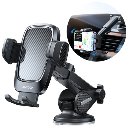 Joyroom uchwyt samochodowy do telefonu na kokpit deskę rozdzielczą czarny (JR-ZS350)