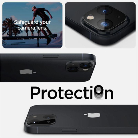 OSŁONA APARATU SPIGEN OPTIK.TR CAMERA PROTECTOR 2-PACK IPHONE 14 / 14 PLUS BLACK