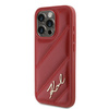 KARL LAGERFELD ETUI HARDCASE DO IPHONE 15 PRO 6,1 DIAGONAL QUILTED SCRIPT