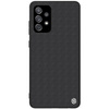 Nillkin Textured Case wytrzymałe wzmocnione etui z żelową ramką i nylonem na tyle Samsung Galaxy A72 4G czarny