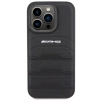 Etui AMG Leather Debossed Lines do iPhone 15 Pro Max - czarne