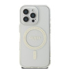 GUESS POKROWIEC HARDCASE DO IPHONE 16 PRO 6.3 DO MAGSAFE IML GLITTER CIRCLE