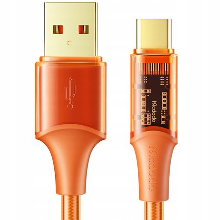 MCDODO KABEL USB-C SZYBKIE ŁADOWANIE DO SAMSUNG XIAOMI USB TYP C 6A 100W 2M