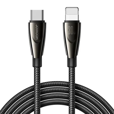 Kabel Joyroom Pioneer Series SA31-CL3 USB-C / Lightning 30W 1.2m - czarny