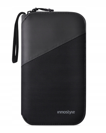 INNOSTYLE SASZETKA PODRÓŻNA NA DOKUMENTY ORGANIZER WODOODPORNA ANTY-RFID