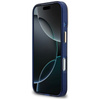 Etui Guess IML 4G Script Metal do iPhone 17 Pro Max niebieski