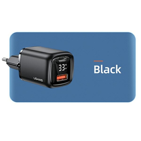 USAMS ŁADOWARKA 1XUSB-C 1XUSB DO MAGSAFE IPHONE 11 12 13 14 33W PD3.0 QC3.0