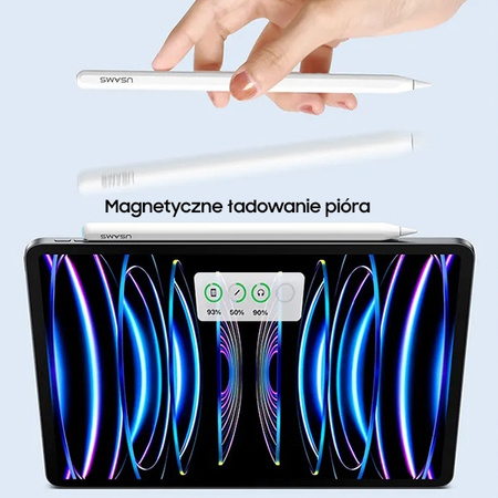 USAMS RYSIK DO TABLETÓW MAGNETYCZNY ACTIVE TOUCHSENSITIVE PEN ZB254 DO IPAD