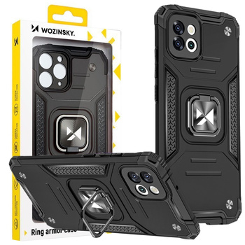 WOZINSKY ETUI RING ARMOR POKROWIEC DO SAMSUNG GALAXY A03 MAGNETYCZNY UCHWYT