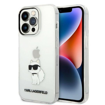 Karl Lagerfeld KLHCP14XHNCHTCT iPhone 14 Pro Max 6,7" transparent hardcase Ikonik Choupette