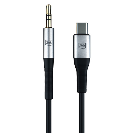 3MK KABEL AUX USB-C JACK 3,5 MM DO TELEFONU IPHONE 12 13 14 15 PRO AUDIO
