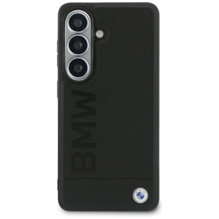 Etui BMW Leather Hot Stamp MagSafe do    Samsung Galaxy S26 Plus czarny