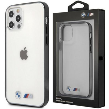 Etui BMW BMHCP12LMBTOK iPhone 12 Pro Max 6,7" transparent hardcase Sandblast