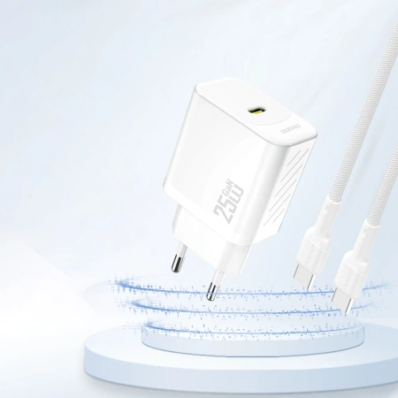 DUDAO ŁADOWARKA 25W USB-C DO TELEFONÓW IPHONE GALAXY 25W SZYBKIE ŁADOWANIE