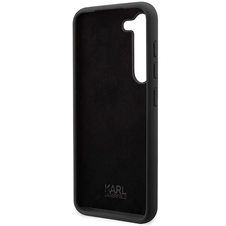 Etui Karl Lagerfeld Silicone Choupette na Samsung Galaxy S24 - czarne