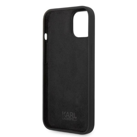 Karl Lagerfeld KLHCP14MSNCHBCK iPhone 14 Plus 6,7" hardcase czarny/black Silicone Choupette