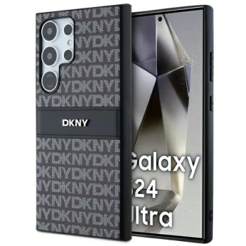 DKNY POKROWIEC DO SAMSUNG S24 ULTRA S928 HARDCASE SKÓRZANY Z LOGO METALOWYM