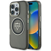GUESS POKROWIEC TPU DO MAGSAFE IPHONE 16 PRO LOGO METAL MOUNTAIN NOWOCZESNE