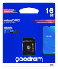 GOODRAM KARTA PAMIĘCI MICROSD 16GB DO TELEFONÓW KAMER REJESTRATORÓW WYSOKA