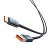 MCDODO KABEL USB-A USB-C SZYBKIE ŁADOWANIE USB TYP C 6A 100W 2M LED BIAŁY