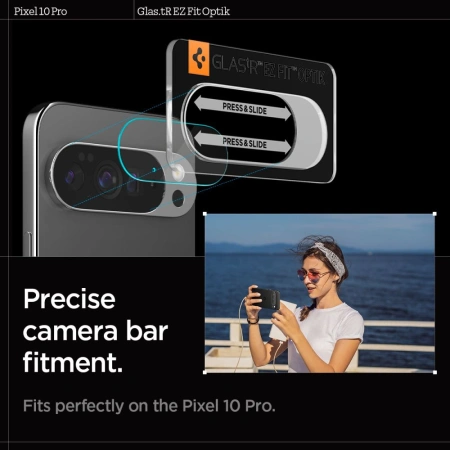 SPIGEN OSŁONA NA APARAT GLAS.TR 2-PACK DO GOOGLE PIXEL 10 PRO