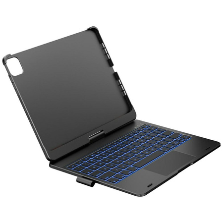 Etui Typecase Flexbook Touch z klawiaturą do iPad Air 11" 2024/2025 szary