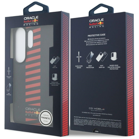 Etui Red Bull Meshed Powerbar MagSafe do Samsung Galaxy S26 Ultra granatowy