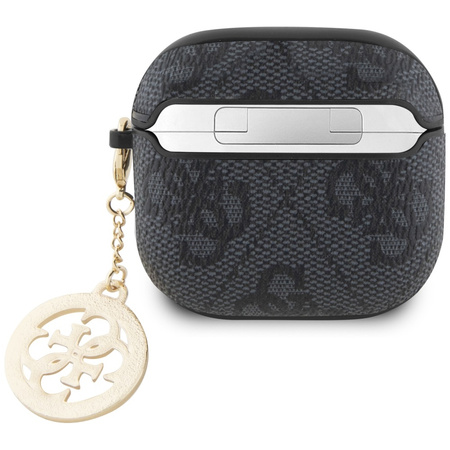GUESS ETUI POKROWIEC STRASS CHARM DO AIRPODS 4 OCHRONNE WYSOKIEJ JAKOŚCI