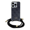 GUESS POKROWIEC CROSSBODY DO IPHONE 15 PRO MAX 6.7 HARDCASE Z WZOREM 4G