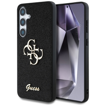 GUESS POKROWIEC ETUI TPU FIXED GLITTER 4G METAL LOGO DO SAMSUNG GALAXY S25