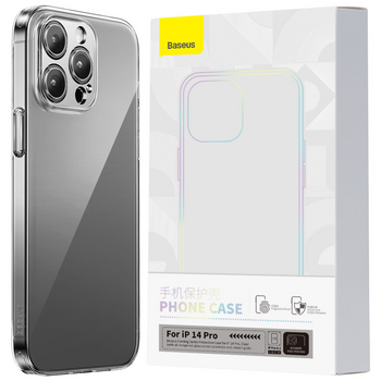 Baseus Corning Case etui do iPhone 14 Pro pancerny pokrowiec + szkło przezroczyste