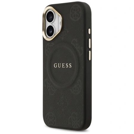 GUESS ETUI PEONY HOT STAMP MAGSAFE DO IPHONE 17 CASE DESIGN LUKSUSOWE