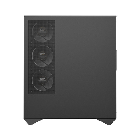 Obudowa komputerowa DARKFLASH DY460 + 4 wentylatory ARGB (czarna)