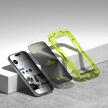 RINGKE SZKŁO PRYWATYZUJĄCE EASY SLIDE 2-PACK DO IPHONE 17 PRO OCHRONA