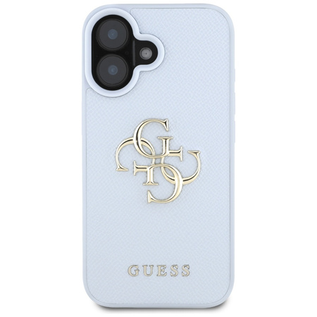 GUESS ETUI TPU DO IPHONE 16 Z LOGO 4G SMALL CLASSIC ZAMIENNE NA MAGNETYCZNE