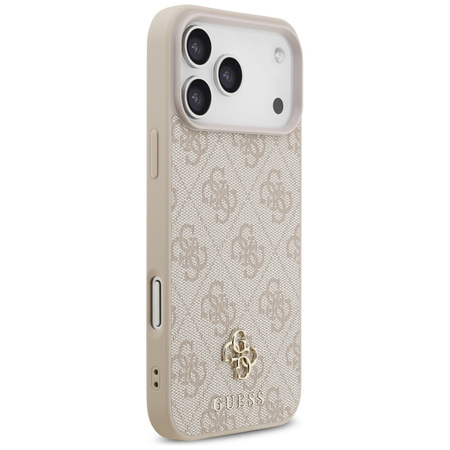 Etui Guess 4G Small 4G and Classic MagSafe do iPhone 17 Pro Max różowy