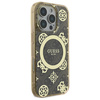 GUESS ETUI HARDCASE DO IPHONE 16 PRO DO MAGSAFE Z WZOREM PEONY NA TLE 4G