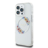 GUESS ETUI DO IPHONE 16 PRO 6.3 HARDCASE Z MAGNETYCZNYM WIEŃCEM KWIATÓW