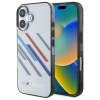 BMW ETUI HARDCASE DO IPHONE 16 6.1 MOTORSPORT Z DESIGNEM IML RANDOM STRIPES