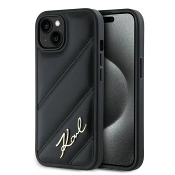 KARL LAGERFELD POKROWIEC HARDCASE DO IPHONE 15 PLUS 14 PLUS 6.7 ZE SCRIPTEM