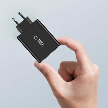 TECH-PROTECT ŁADOWARKA 4-PORT DO TELEFONÓW PD100W QC3.0 Z SYSTEMEM OCHRONY