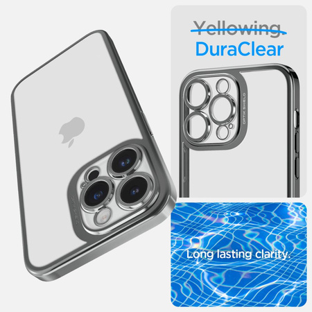 SPIGEN ETUI OPTIK CRYSTAL DO IPHONE 14 PRO MAX Z OCHRONĄ ZAGIĘĆ I ZARYSOWAŃ