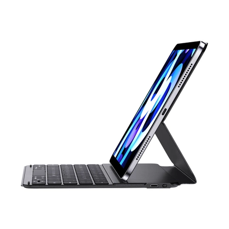 Etui z klawiaturą Baseus Brilliance Series na iPad 10.9'' 2022 (10 gen.) + kabel USB-C - czarne